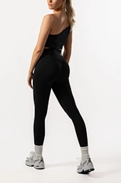 one shoulder sports bra