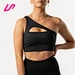 Cover up in style with our one shoulder bra with support. Designed for comfort and support, it's a must-have for any workout wardrobe. Shop now and stay ahead of the trend.